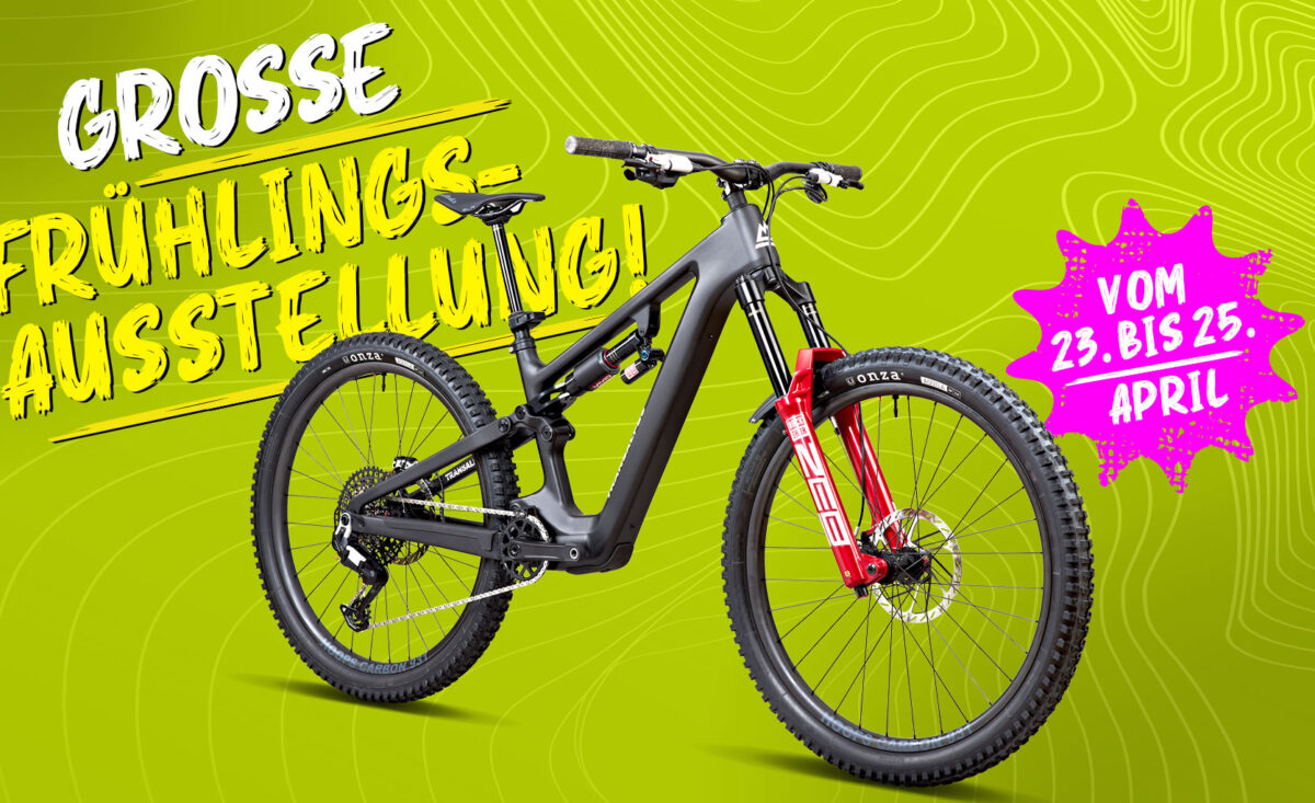 Erlebe die neuen Mountainbikes und E-MTB